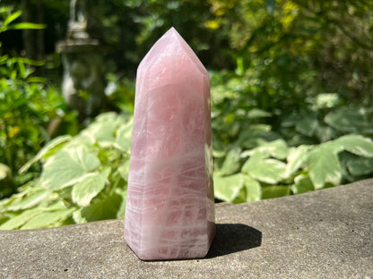 Rose Quartz Tower ~ Large