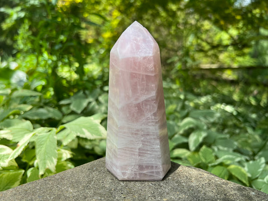 Rose Quartz Tower ~ Large