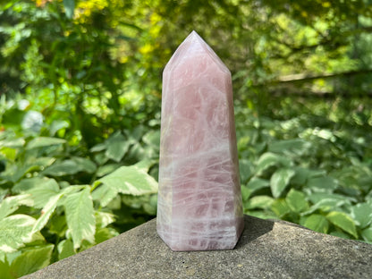Rose Quartz Tower ~ Large