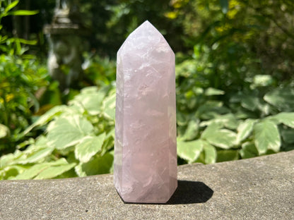Rose Quartz Tower ~ Large