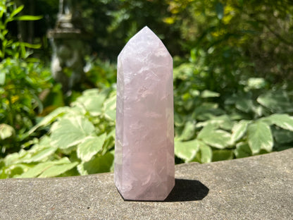Rose Quartz Tower ~ Large