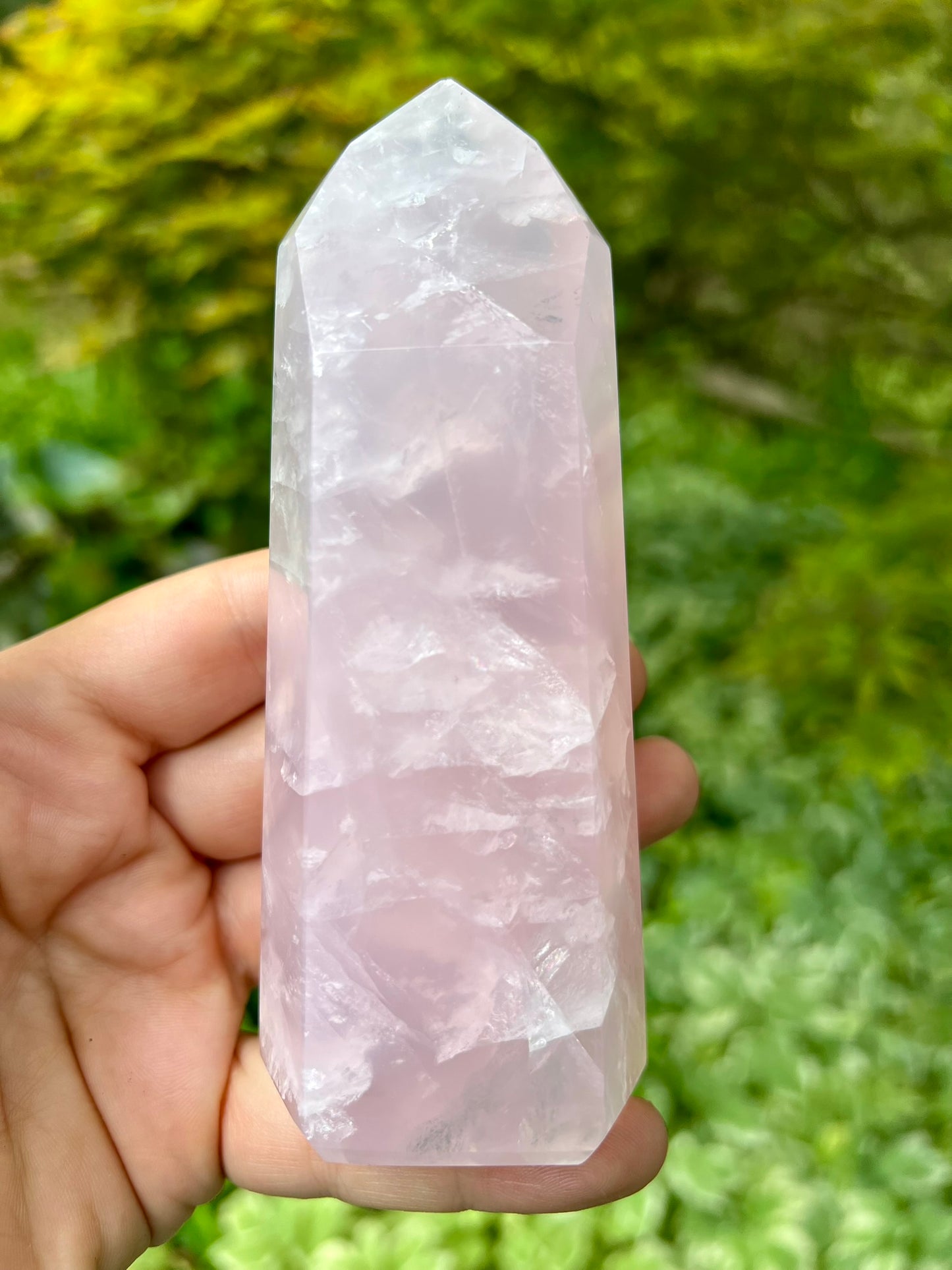 Rose Quartz Tower ~ Large