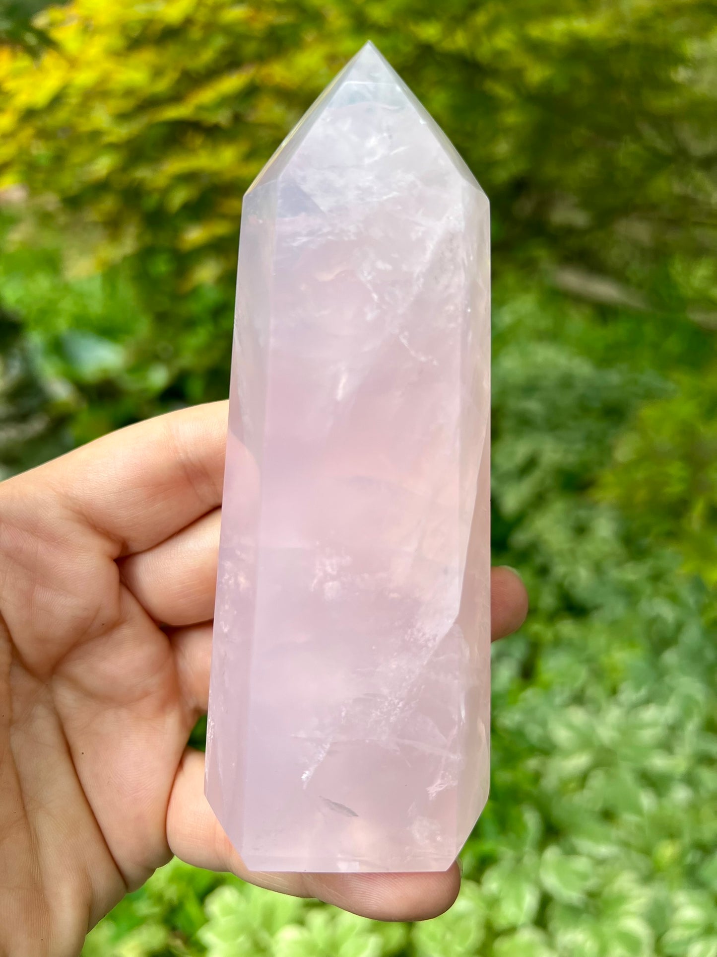 Rose Quartz Tower ~ Large