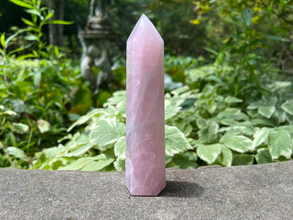 Rose Quartz Tower ~ Large