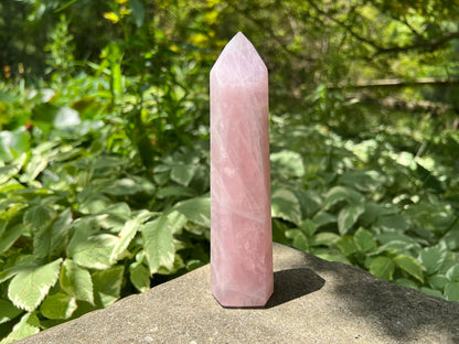 Rose Quartz Tower ~ Large