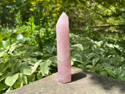 Rose Quartz Tower ~ Large