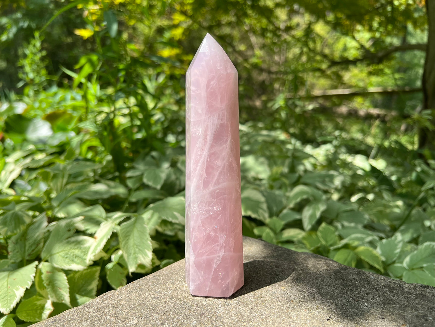 Rose Quartz Tower ~ Large