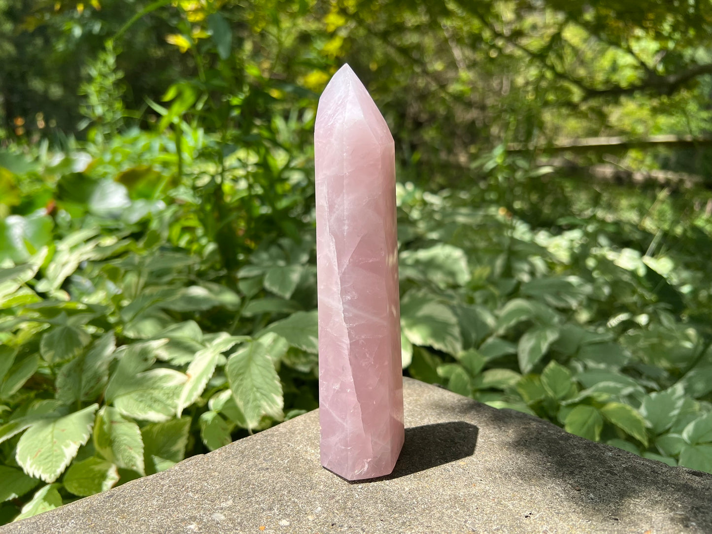 Rose Quartz Tower ~ Large