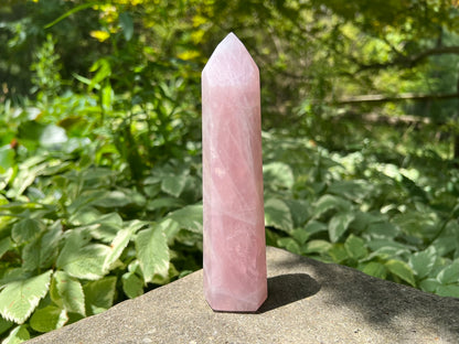 Rose Quartz Tower ~ Large