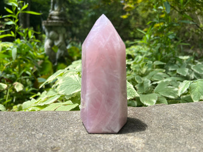 Rose Quartz Tower ~ Large