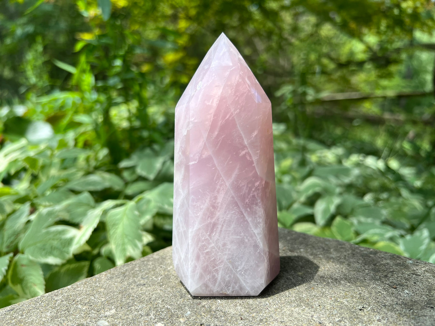 Rose Quartz Tower ~ Large