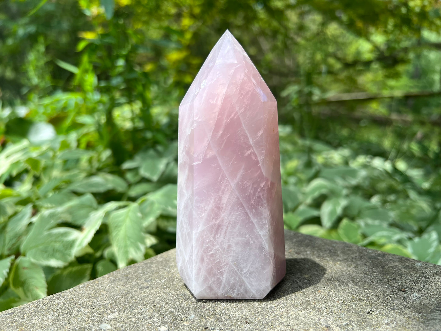 Rose Quartz Tower ~ Large