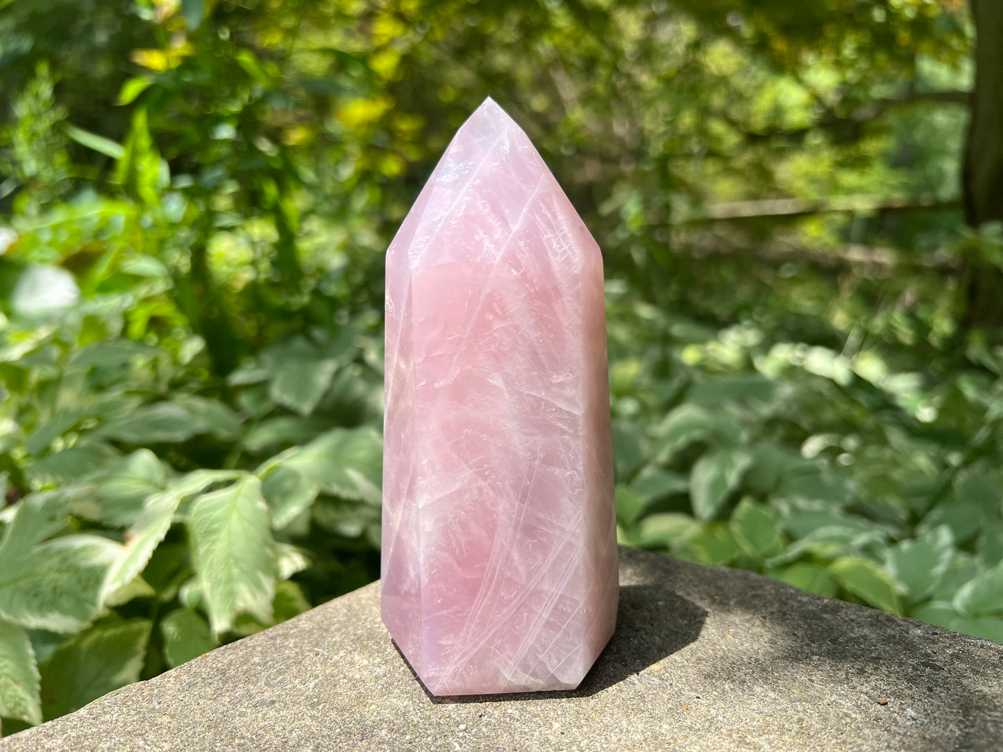 Rose Quartz Tower ~ Large