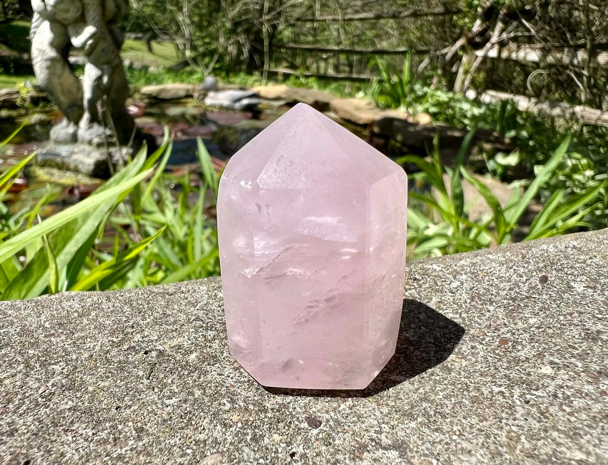 Rose Quartz Towers ~ Small ~ Medium - Gem Realm 