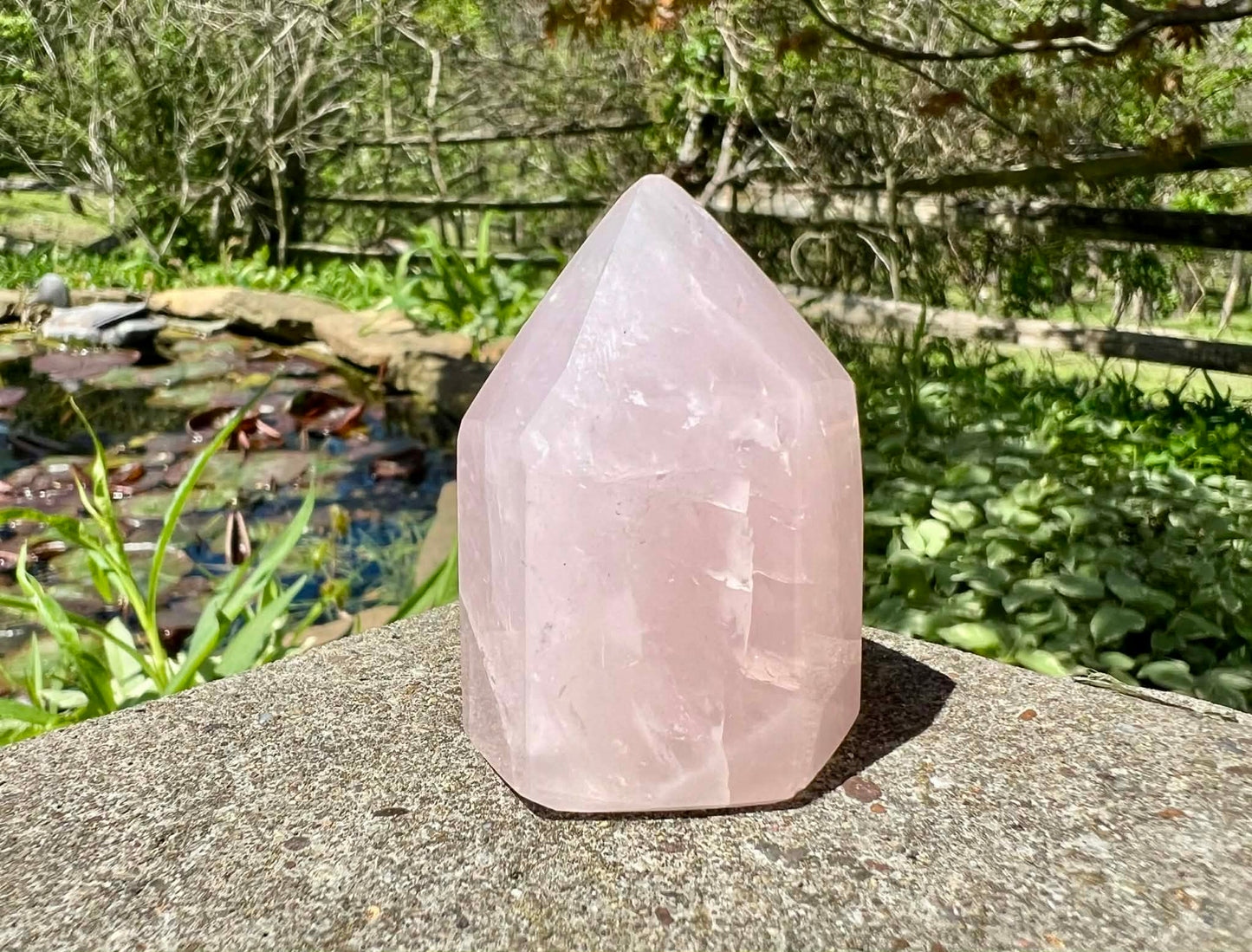 Rose Quartz Towers ~ Small ~ Medium - Gem Realm 