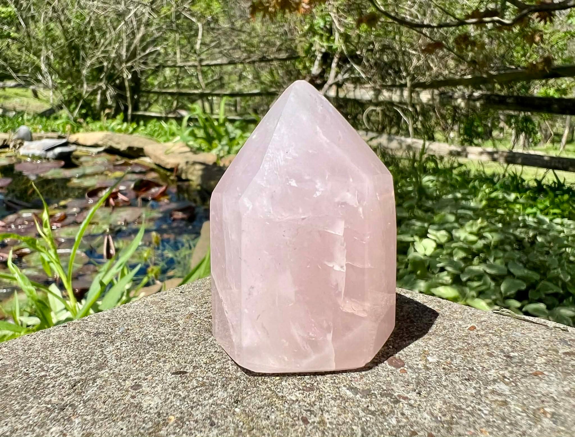 Rose Quartz Towers ~ Small ~ Medium - Gem Realm 