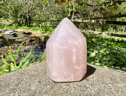 Rose Quartz Towers ~ Small ~ Medium - Gem Realm 