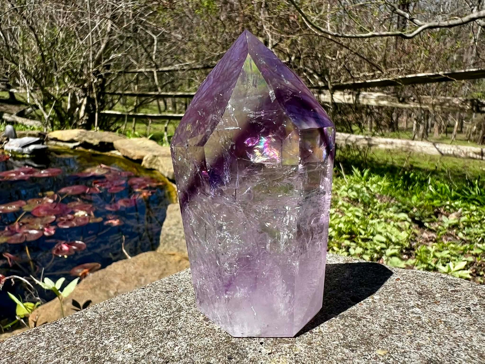 Phantom Amethyst Tower ~ Brazil - Gem Realm 