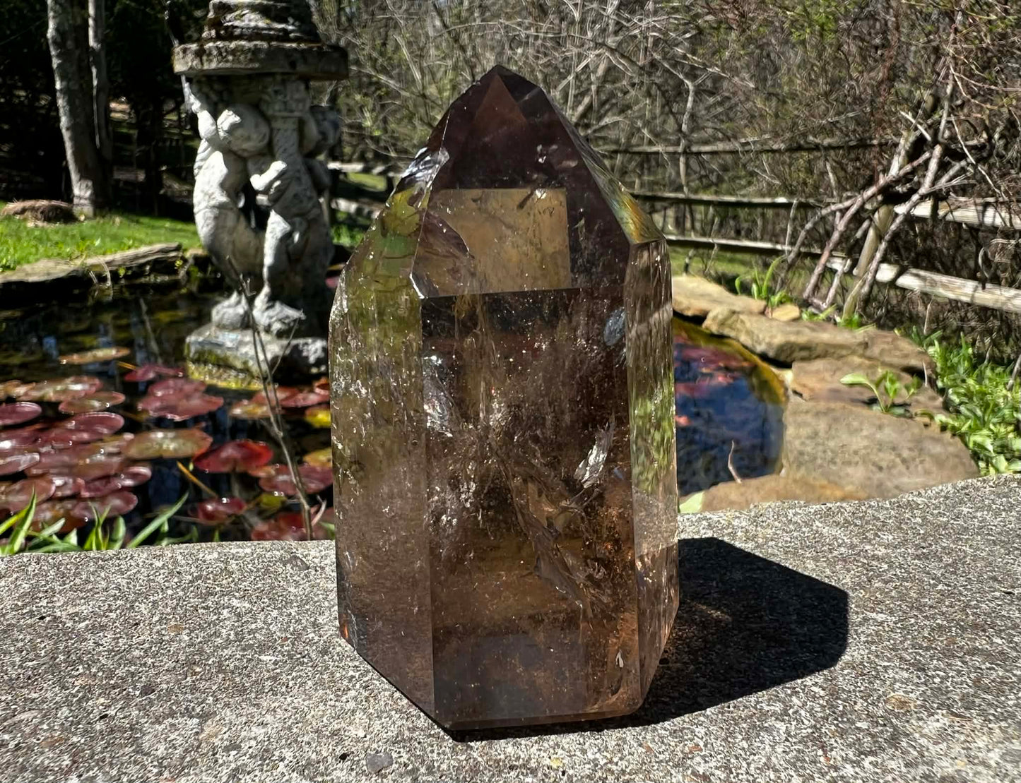 Smoky Quartz Tower ~ Brazil - Gem Realm 