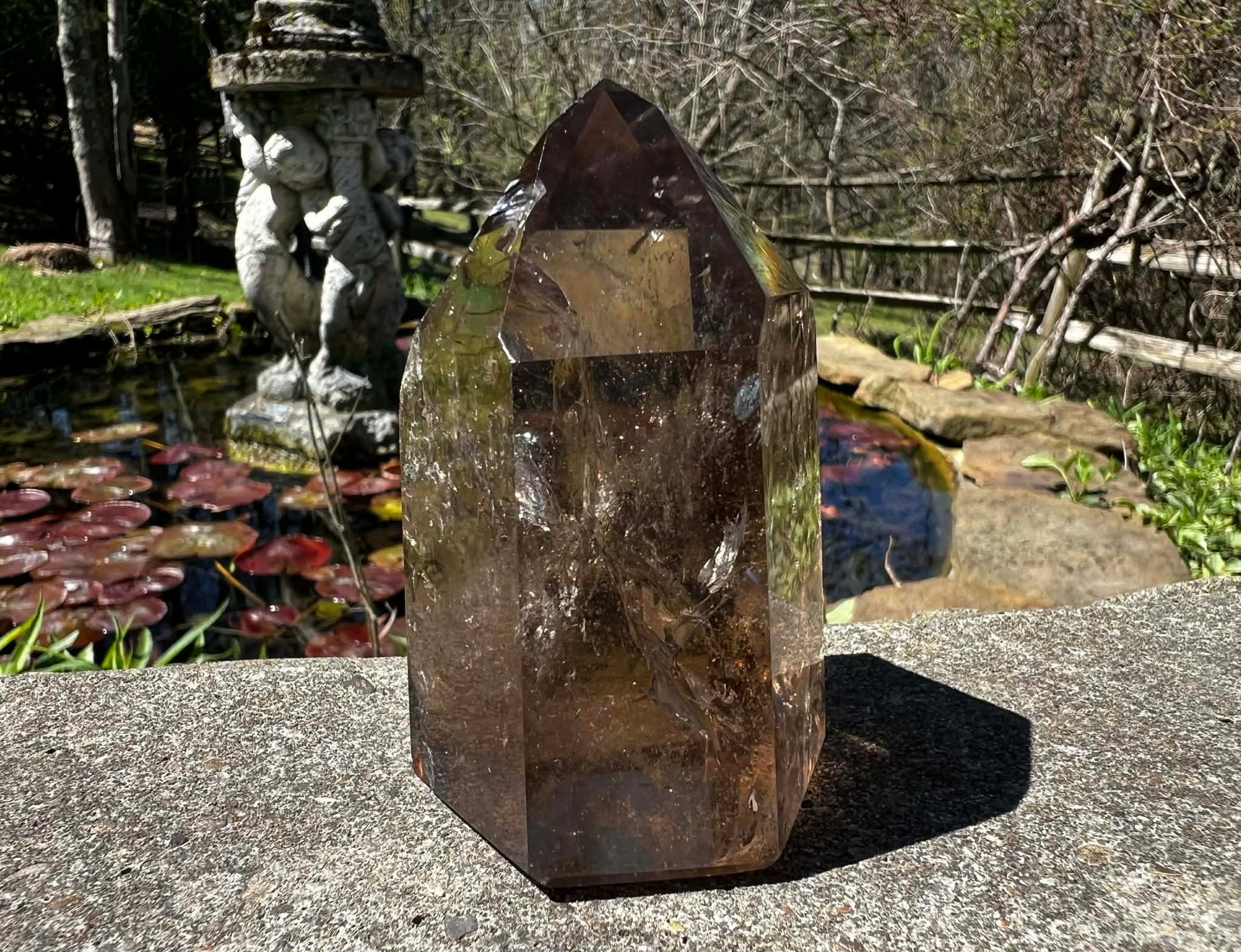 Smoky Quartz Tower ~ Brazil - Gem Realm 