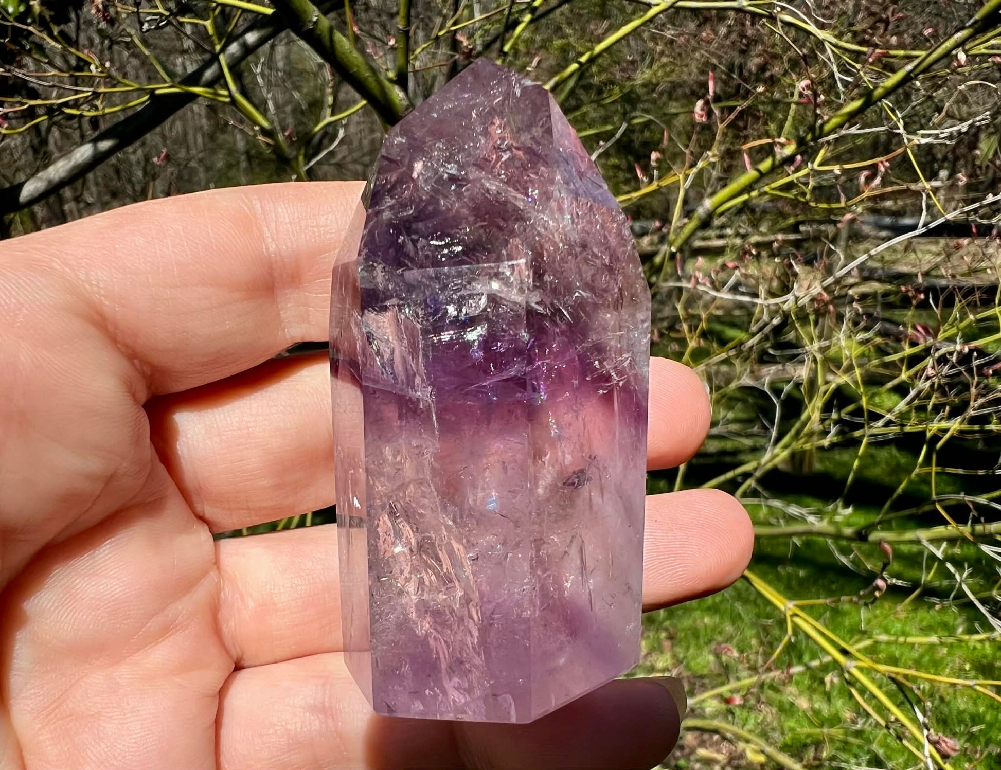 Phantom Amethyst Tower ~ Brazil - Gem Realm 