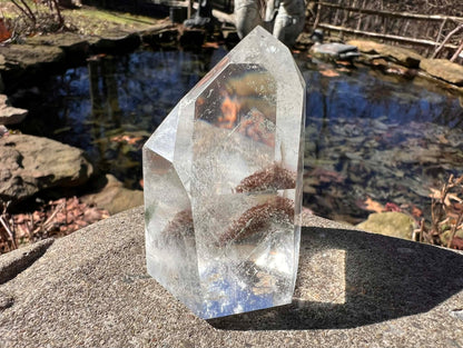 Garden Phantom Quartz Tower ~ Brazil - Gem Realm 
