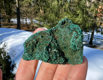 Silk Malachite Specimen #8 - Gem Realm 