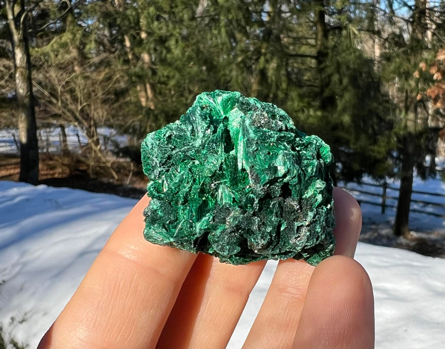 Silk Malachite Specimen #2