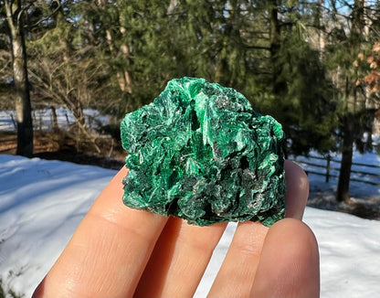 Silk Malachite Specimen #2