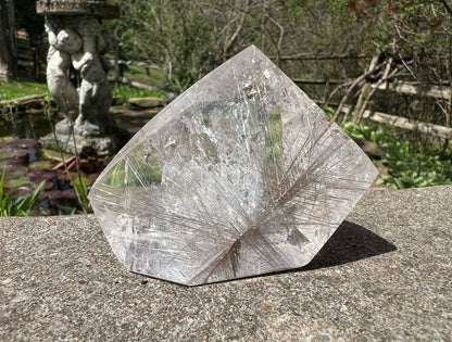 Rutilated Quartz Freeform - Gem Realm 