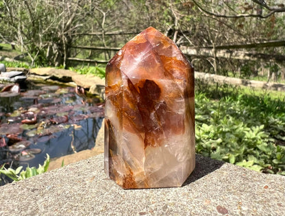 Hematoid Quartz Tower - Gem Realm 