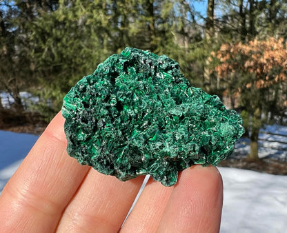 Silk Malachite Specimen #23 - Gem Realm 