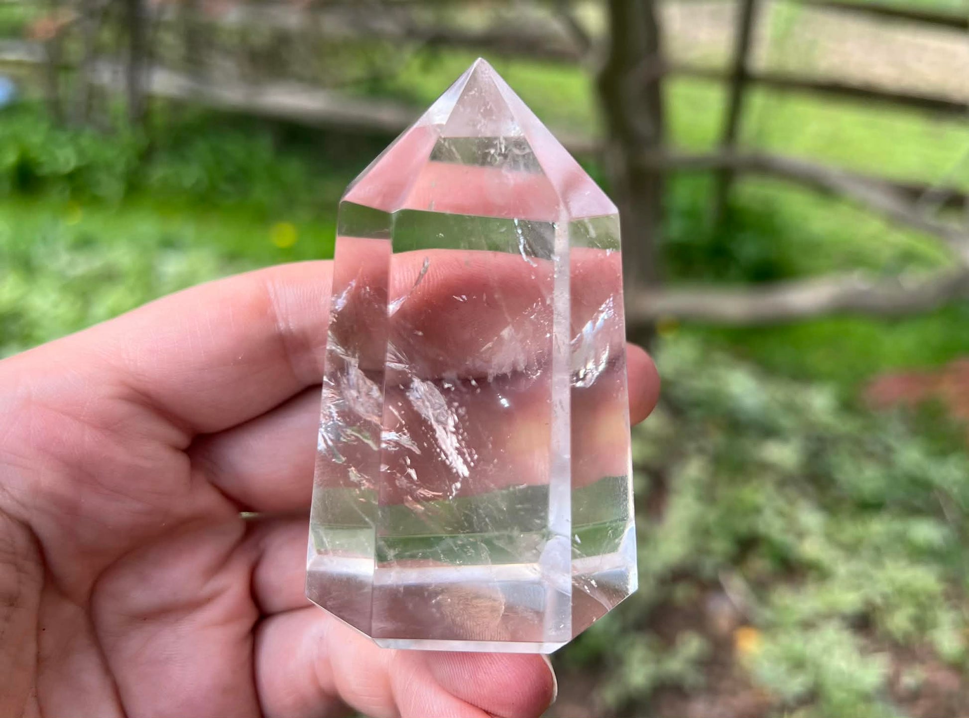 Quartz Crystal Tower ~ Obelisk - Gem Realm 