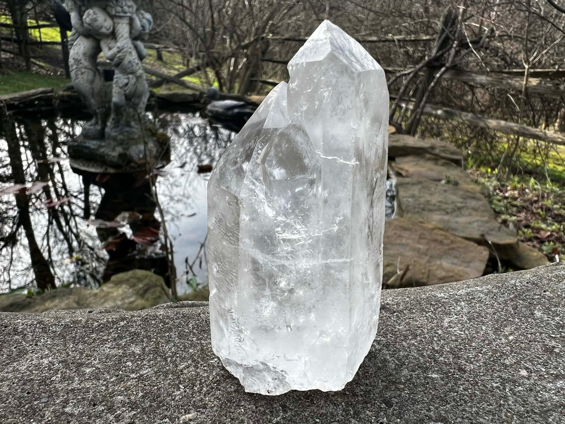 Quartz Crystal Specimen Tower - Gem Realm 