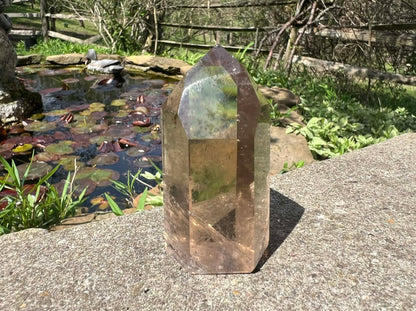 Smoky Quartz Tower - Gem Realm 