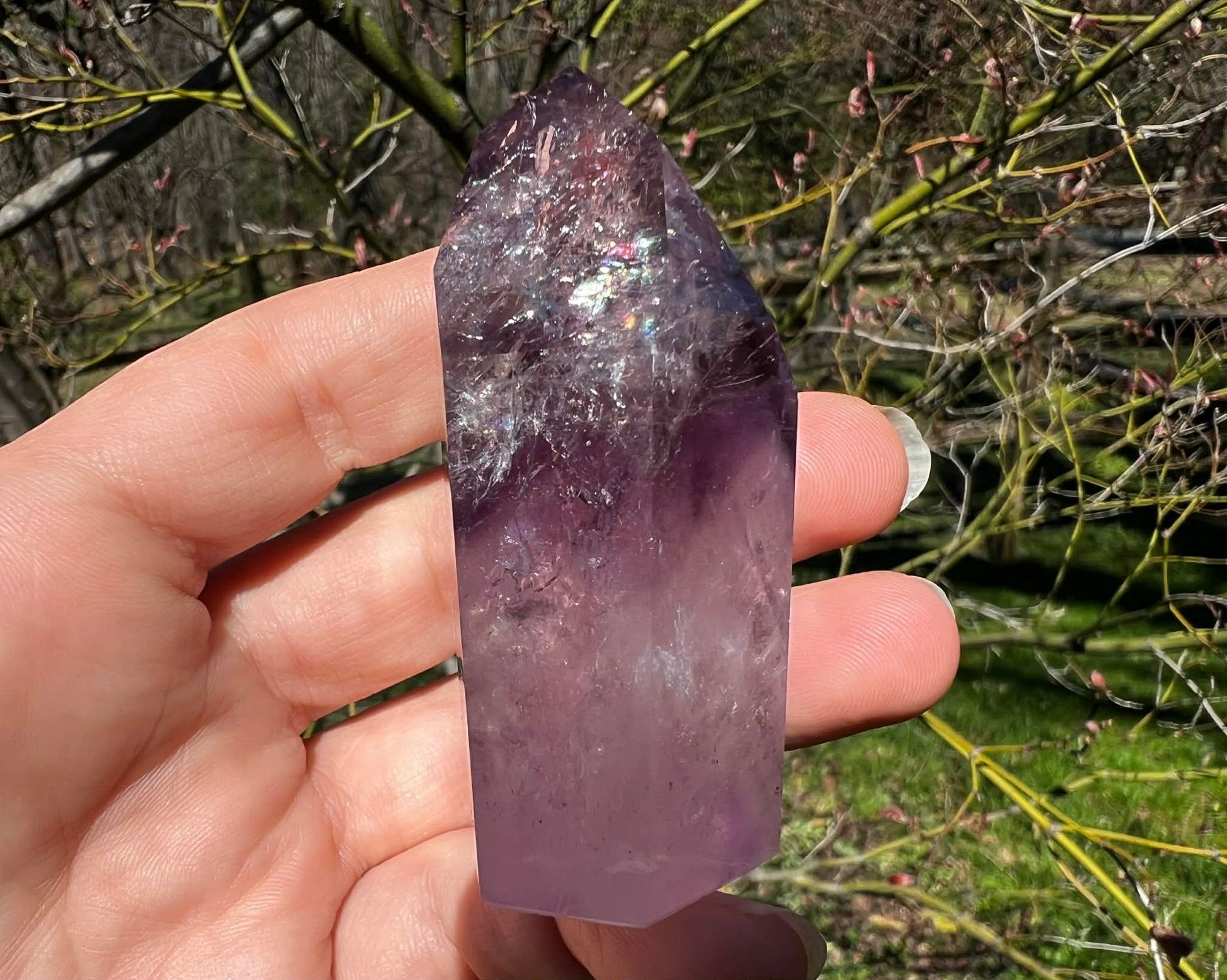 Phantom Amethyst Tower ~ Brazil - Gem Realm 