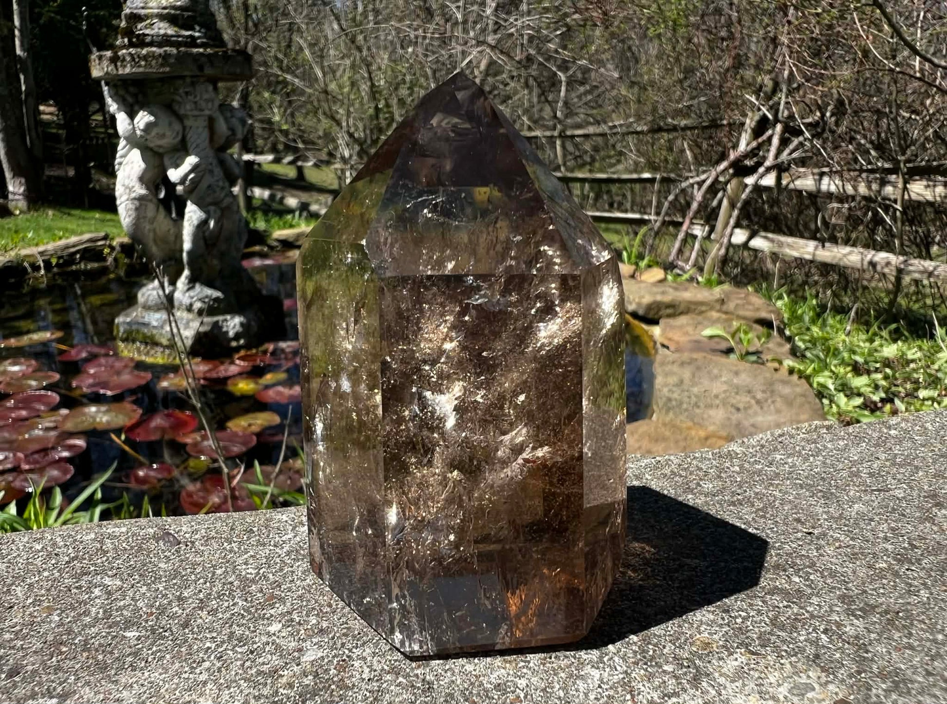 Smoky Quartz Tower ~ Brazil - Gem Realm 