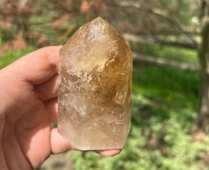 Smoky Citrine Quartz Tower - Gem Realm 