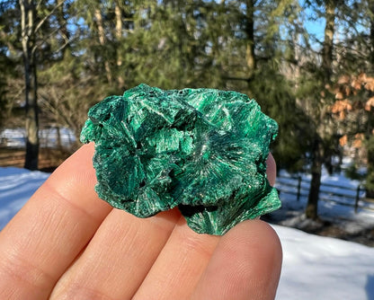 Silk Malachite Specimen #4