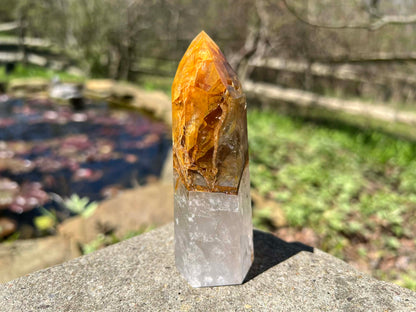 Hematoid Quartz Tower ~ Large - Gem Realm 