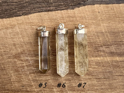 Natural Citrine Pendant - Gem Realm 