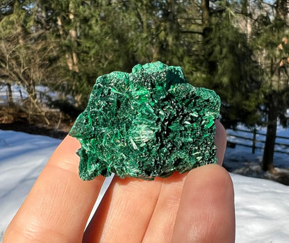 Silk Malachite Specimen #2