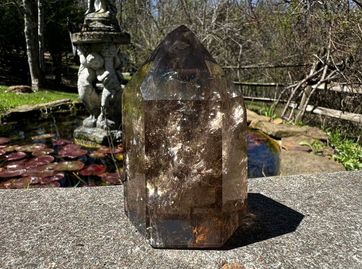 Smoky Quartz Tower ~ Brazil - Gem Realm 