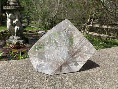 Rutilated Quartz Freeform - Gem Realm 