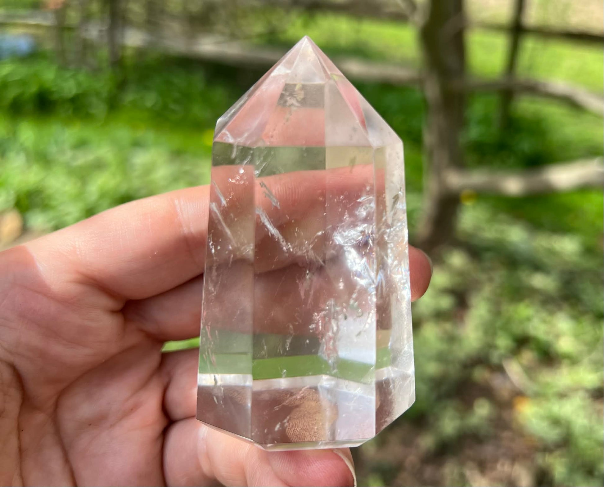 Quartz Crystal Tower ~ Obelisk - Gem Realm 