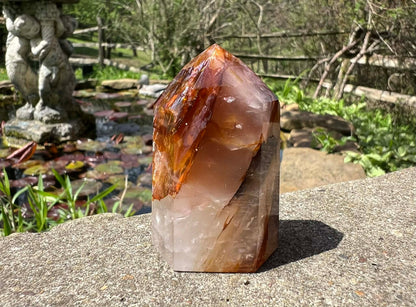 Hematoid Quartz Tower - Gem Realm 