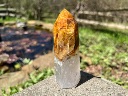 Hematoid Quartz Tower ~ Large - Gem Realm 