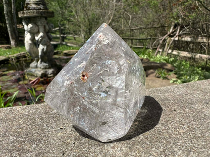 Rutilated Quartz Freeform - Gem Realm 