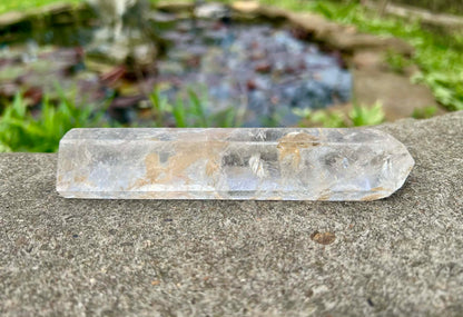 Quartz Crystal Tower ~ with inclusions ~ Large - Gem Realm 