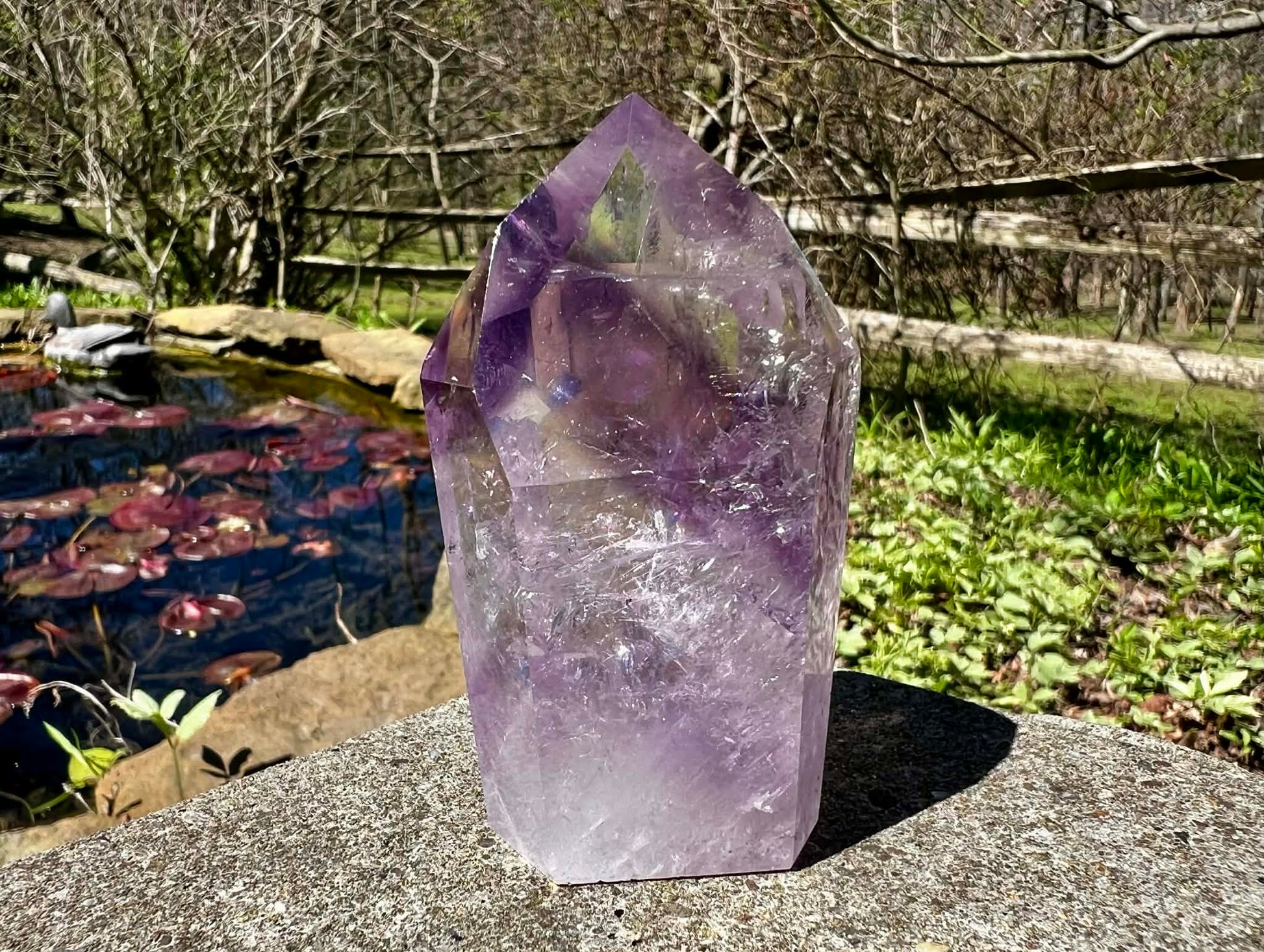 Phantom Amethyst Tower ~ Brazil - Gem Realm 